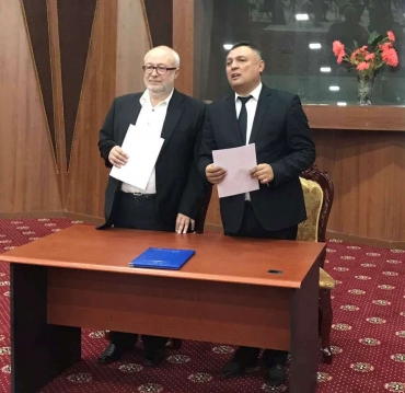 Подписание договора о сотрудничестве