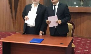 Подписание договора о сотрудничестве